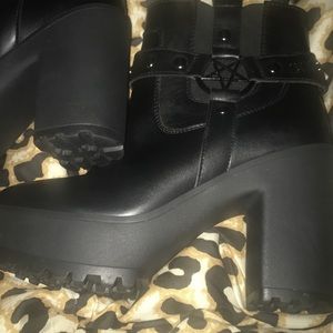 Killstar Winona Western Boot size 8